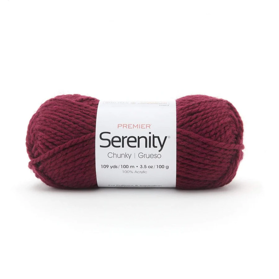 Premier Serenity Chunky 700-52 Wine Acrylic